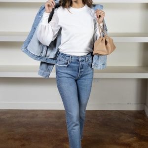 AGOLDE Riley Long Jean